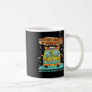 Groovy Mystery Machine Of Diagnostics Lab Tech Lab Coffee Mug