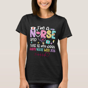 Groovy nurse healthcare hospital nurse happy nurse T-Shirt