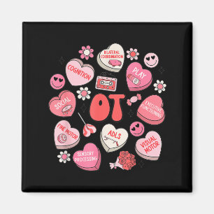 Groovy Occupational Therapy Valentine Ot Conversat Magnet