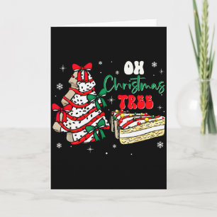 Groovy Oh Christmas Tree Cakes Debbie Becky Jen Ca Card