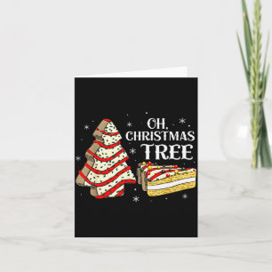 Groovy Oh Christmas Tree Cakes Debbie Becky Jen Ca Card