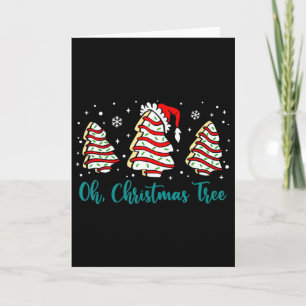 Groovy Oh Christmas Tree Cakes Debbie Becky Jen Ca Card