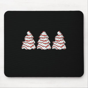 Groovy Oh Christmas Tree Xmas Lights Fun Tree Cake Mouse Pad