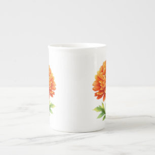 Groovy Orange fall beauty. Bone China Mug