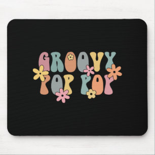 Groovy P P New Grandpa Pregnancy Announcement Mouse Pad