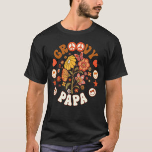 Groovy Papa Groovy Birthday Matching Birthday Part T-Shirt