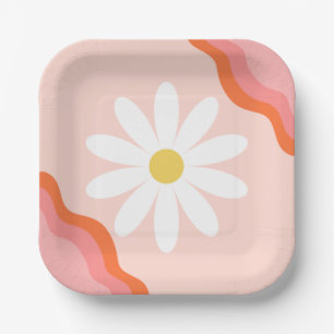 Groovy Paper Plates Groovy Party Plates