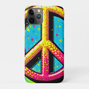 Groovy Peace Flower Power iPhone 11 Pro Case
