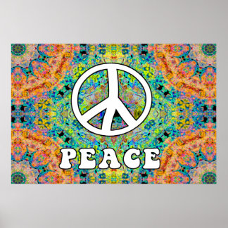 Groovy Peace Poster