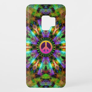 Groovy Peace Sign Rainbow Joy & Happiness Case-Mate Samsung Galaxy S9 Case
