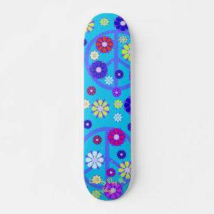 GROOVY PEACE SKATEBOARD - BY LIBERTY DOG PRO SHOP