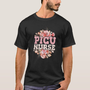 Groovy PICU Nurse Paediatrics Intensive Care Unit T-Shirt