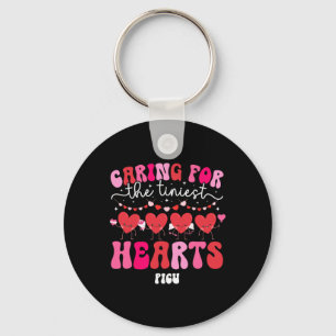 Groovy Picu Valentine Picu Nurse Valentines Day Pi Key Ring
