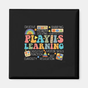 Groovy Play Is Learning Kindergarten Teacher Appre Magnet