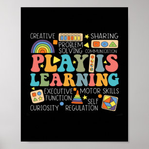 Groovy Play Is Learning Kindergarten Teacher Appre Poster