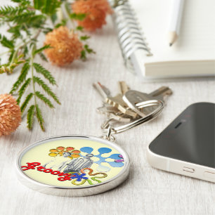 Groovy: Pop Art Key Ring
