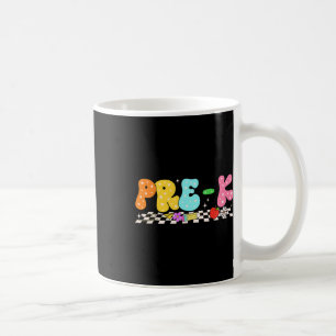Groovy Pre-k Back To School First Day Of School Bo Coffee Mug