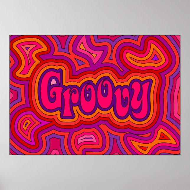 Groovy Print (Front)