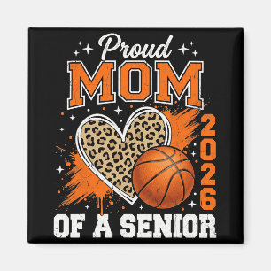Groovy Proud Mum Of A Cl Of 2026 Graduate Graduati Magnet