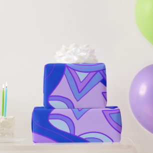 Groovy Purples Wrapping Paper