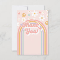 Groovy Rainbow Thank You
