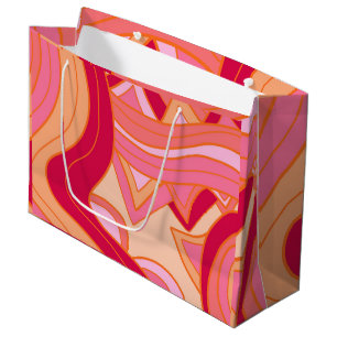 Groovy Reds Large Gift Bag