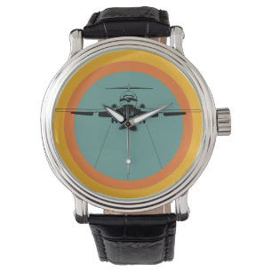 Groovy Retro Airliner Jet Watch