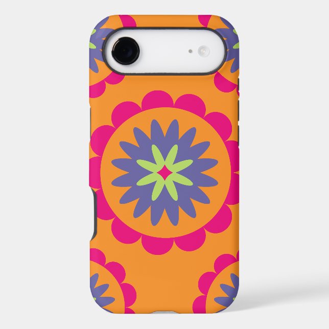 Groovy Retro Botanical Pattern Artwork (Back)