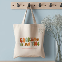 Groovy Retro Cooking is My Vibe, Chef, Cook, Food