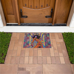 Groovy Retro Doormat