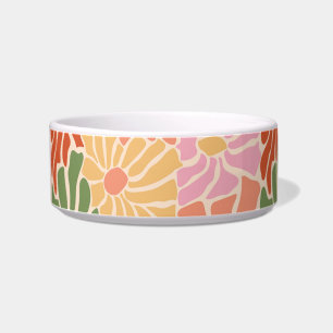 Groovy Retro Floral  Bowl
