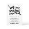 Groovy Retro Font Wedding Invitation