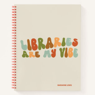 Groovy Retro Libraries Are My Vibe, Book Librarian