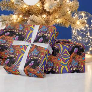 Groovy Retro Wrapping Paper