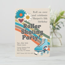 Groovy Roller Skating Birthday Party
