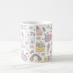 Groovy School Design Theme Coffee Mug