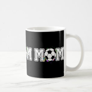 Groovy Senior Mum Soccer Senior Player Graduation  Coffee Mug