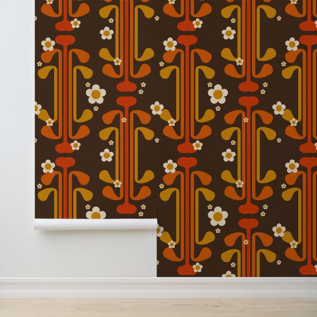 Groovy seventies pattern wallpaper (Application)