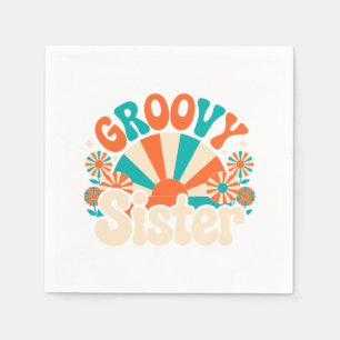 Groovy Sister Boho Vibes (2) Napkin