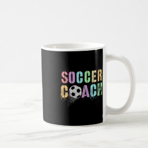 Groovy Soccer Coach Play Mama Coaching Cleats Girl Coffee Mug