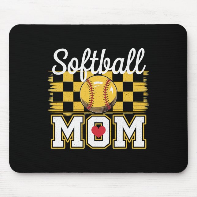 Groovy Softll Mom Mother Softll Mom  Mouse Pad (Front)