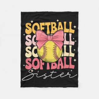 Groovy Softll Sister Coquette Bow Softll  Fleece Blanket