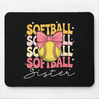 Groovy Softll Sister Coquette Bow Softll  Mouse Pad
