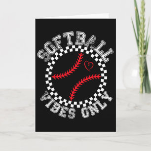 Groovy Softll Womens Girls Softll _1 Card