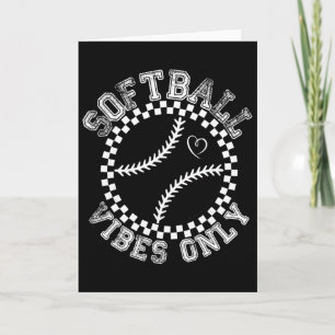 Groovy Softll Womens Girls Softll Card