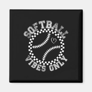 Groovy Softll Womens Girls Softll Magnet