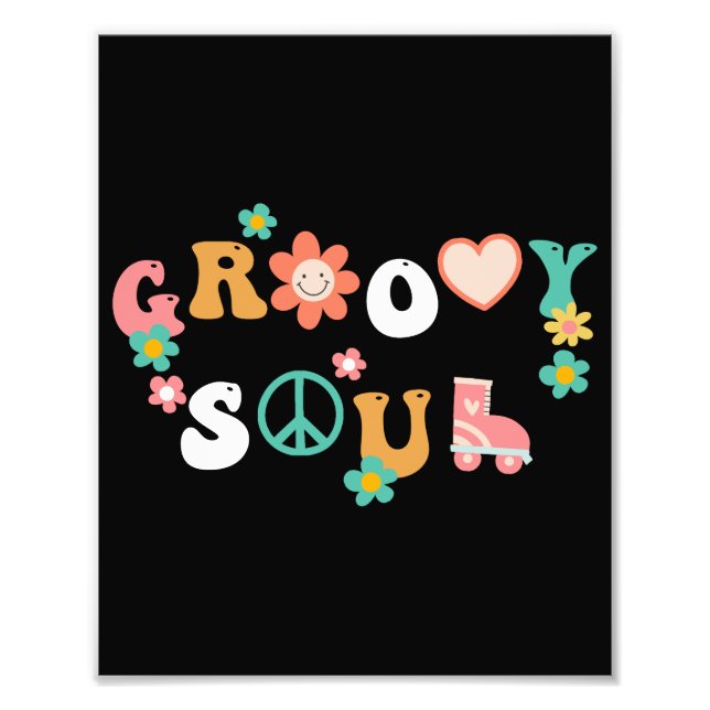 Groovy Soul Photo Print (Front)