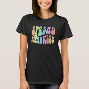 Groovy SPREAD KINDNESS Retro Stop Bullying Choose T-Shirt