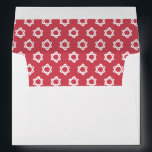 Groovy Star of David Jewish Bar Bat Mitzvah Pink Envelope<br><div class="desc">Perfect envelope to match with an invitation or mazel tov for a bar/bat mitzvah! Hand made art for you with handmade star of david pattern on the inside side! FULLY CUSTOMIZABLE! Click on “Personalise” above to edit the return address text. Click "edit using design tool" to adjust the fonts, colours...</div>