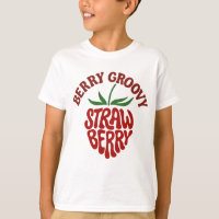 Groovy Strawberry Retro 70s Vibes